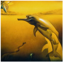 Flussdelphin (1991) - Original 125x125